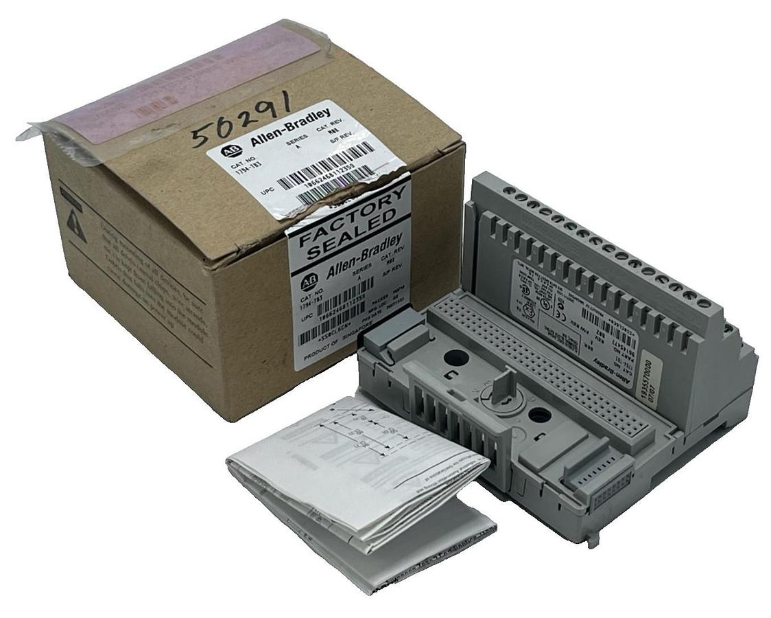 Allen Bradley 1794-TB3 Flex I/O Terminal Base | Ser A Rev B02 | PN 96145477
