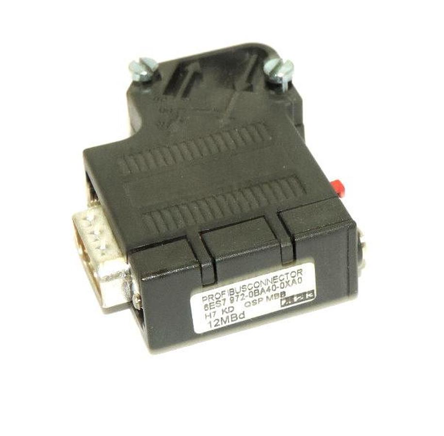 Used NEW SIEMENS 6ES7-972-0BA40-0XA0 CONNECTOR BUS 35 DEGREE, 6ES79720BA40OXA0