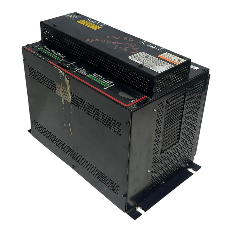 Used MTS Custom Servo Motors MPA-25-460 Brushless Servo Drive Amplifier MaxPlus