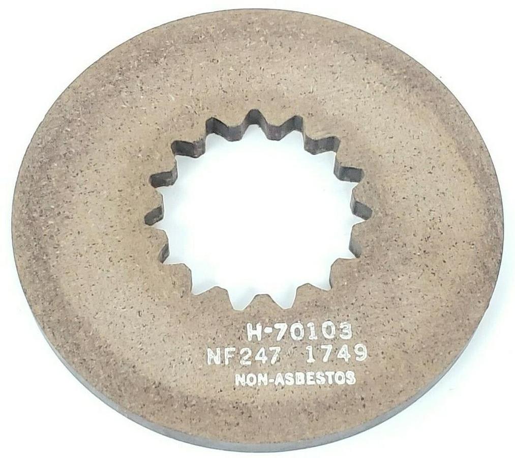 Used ABB / BALDOR RELIANCE H-70103 NON-ASBESTOS BRAKE DISC NF247 1749 H70103