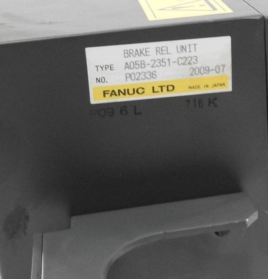 Used FANUC LTD A05B-2351-C223 BRAKE RELEASE UNIT W/ CABLE