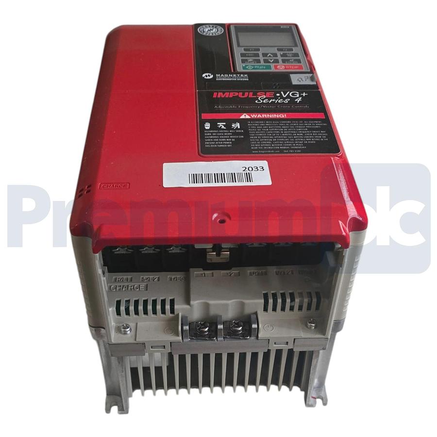 Used Magnetek 5017-VG+S4 | CIMR-AU5A0022AAA Impulse VG+ Series 4 Drive 575V 15HP NSMP