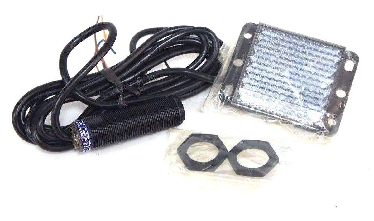 Used NIB TELEMECANIQUE XU1-P18PP340 PHOTOELECTRIC SWITCH, 12-24VDC, XU1P18PP340