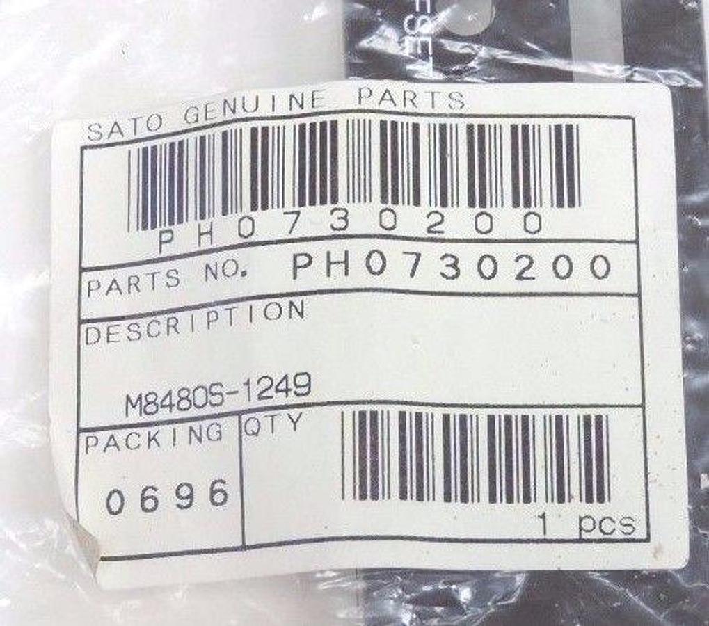 Used NEW SATO PH0730200 DIPSWITCH COVER M8480S-1249