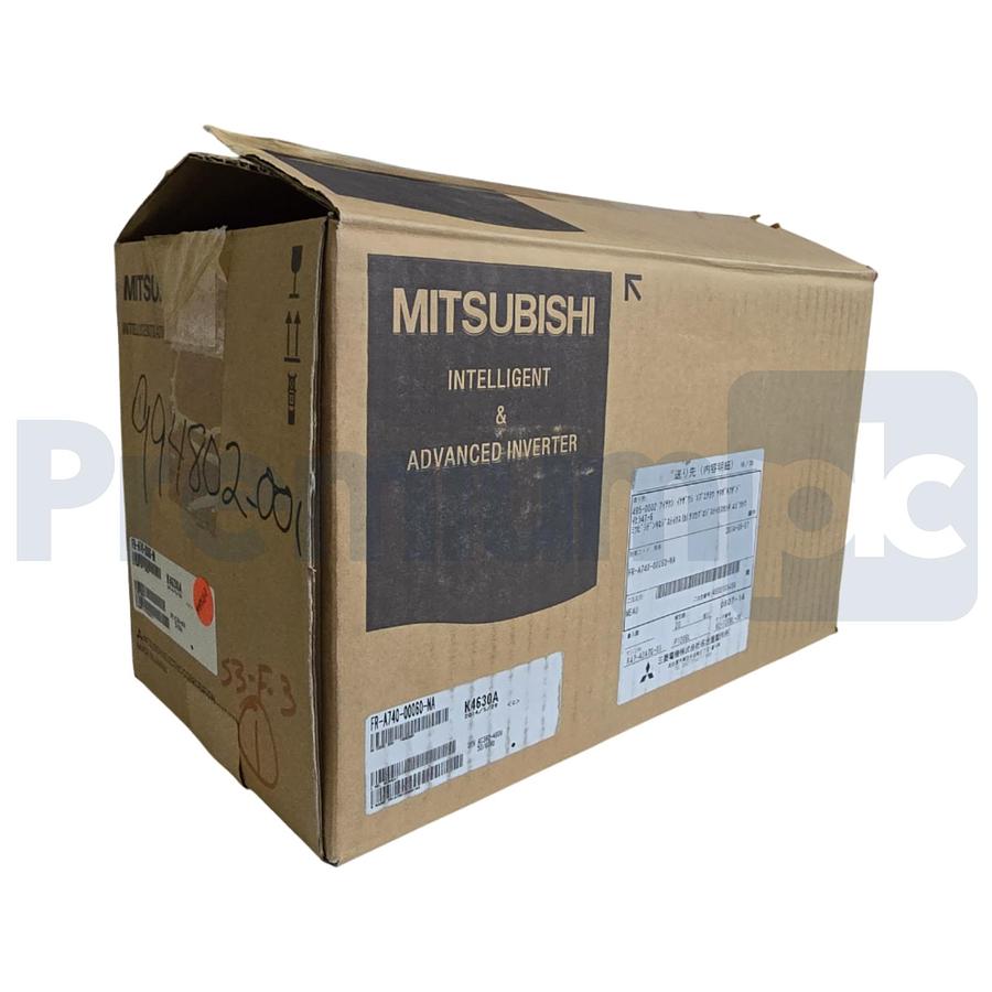 Used MITSUBISHI FR-A740-00060-NA FREQROL FR-A700 INVERTER VFD 3PH/380-480VAC NSMP