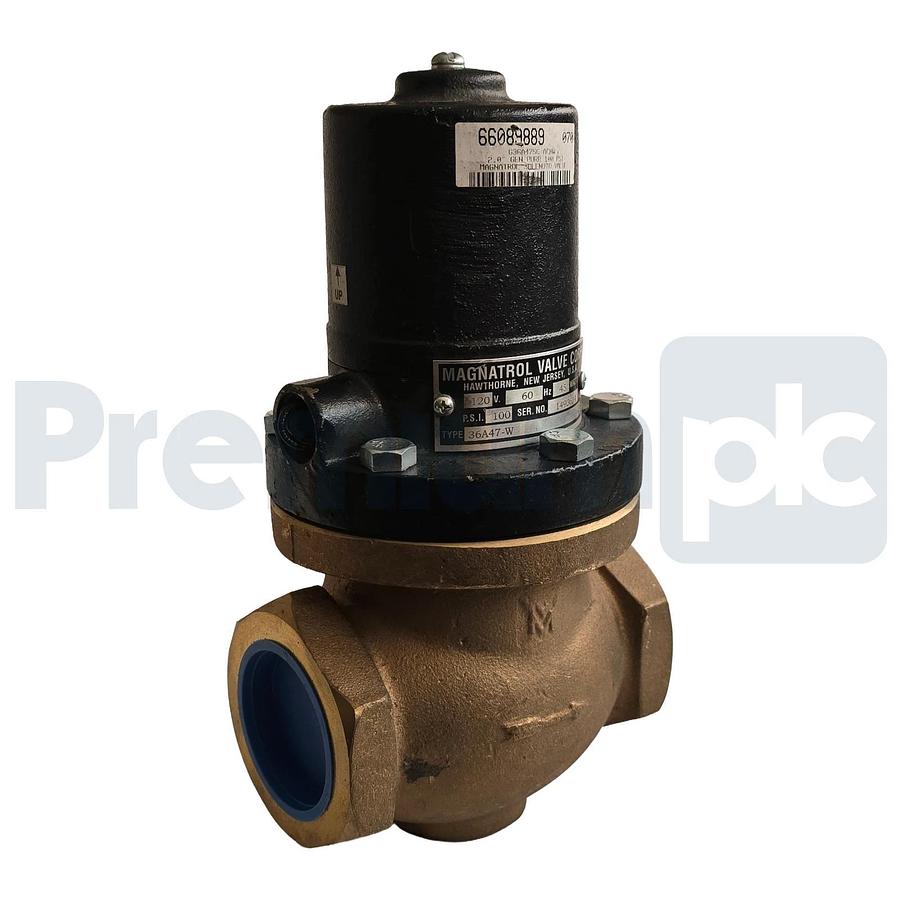 Magnatrol G36A47SC-ACBW | 66089889 Solenoid Valve 2" NPT, N/C 120/60Vac 45W NSNP