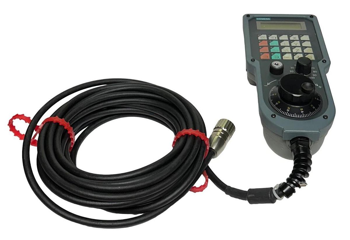 Refurbished SIEMENS 6FX2007-1AE14 SINUMERIK FM-NC/840D/810D HAND-HELD UNIT B-MPI CABLE 10m