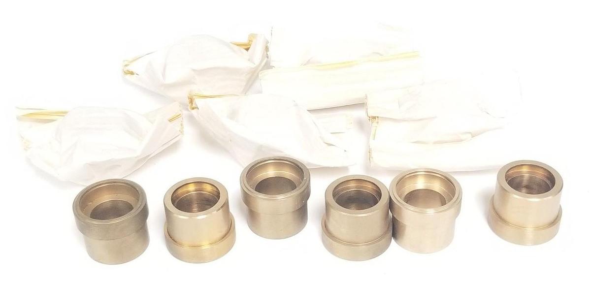 Used LOT OF 11 NEW GENERIC BRASS BUSHINGS