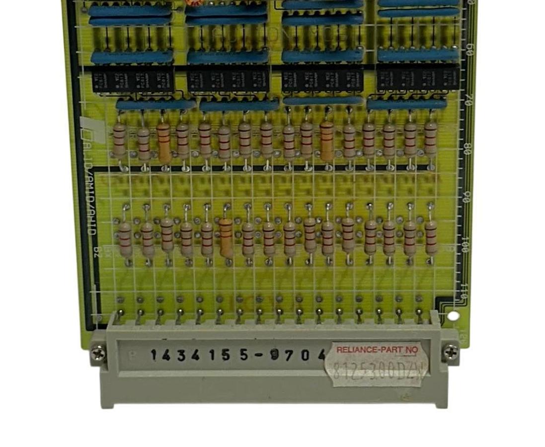 Used RELIANCE ELECTRIC 812.53.00 / 812.53.00DZW INPUT MODULE ALID/AMID/AHID 24V USNP