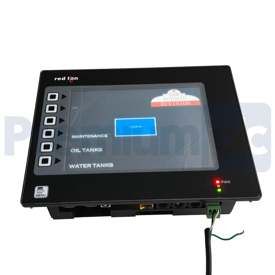 Used RED LION G308A210 G3 GRAPHITE HMI TERMINAL TOUCH DISPLAY 8.4" 24V G308A2 REFURB