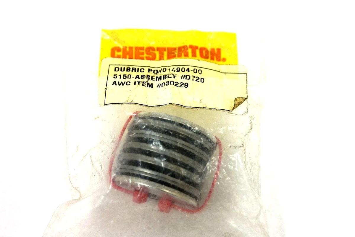 Used CHESTERTON 5150 LIVE-LOAD DISC SPRING ASSEMBLY # D720 NEW