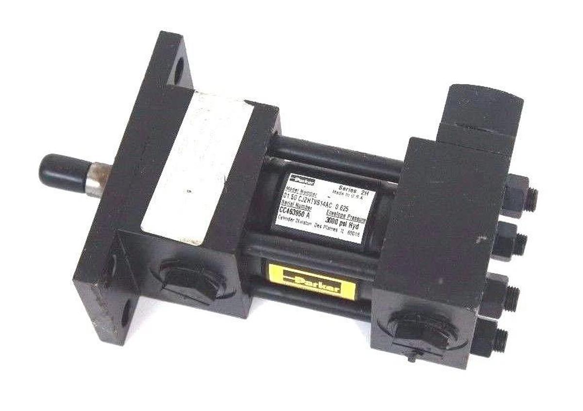 NEW PARKER 01.50 CJ2HTVS14AC 0.625 CYLINDER SERIES 2H 3000 PSI ENVELOPE PRESS.