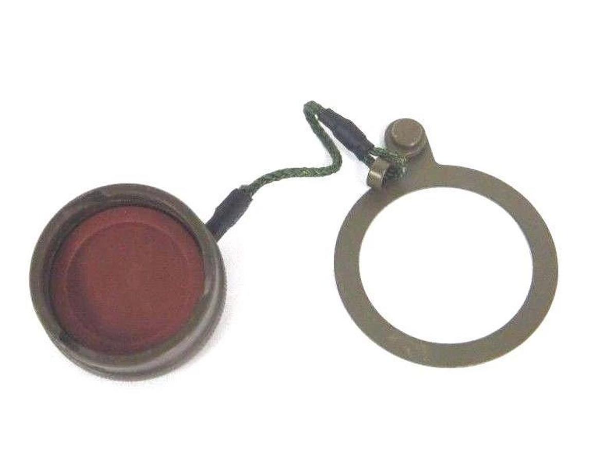 Used NEW AMPHENOL PCD-RJFC7G RECEPTACLE DUST CAP CONNECTOR FOR RJF SERIES