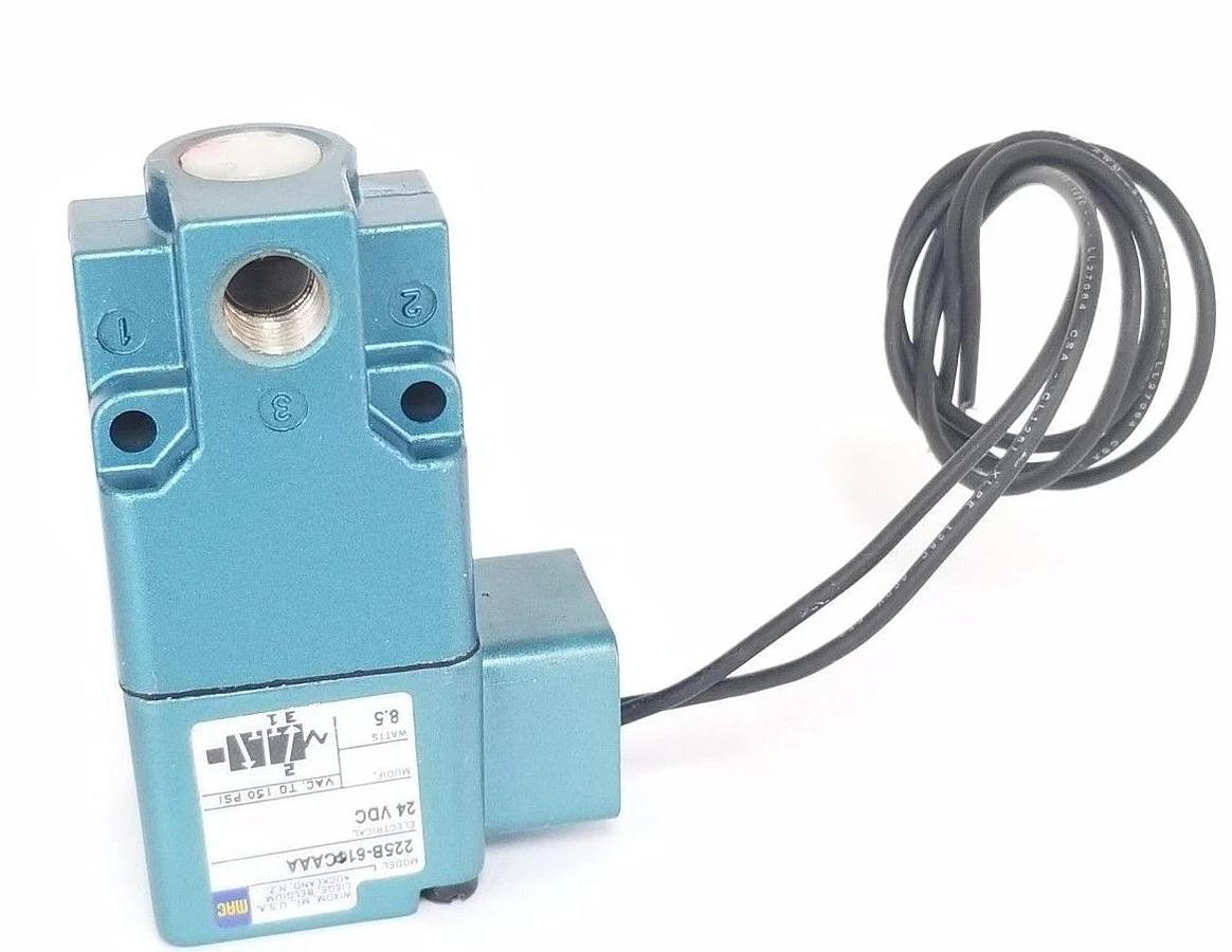 Used MAC VALVES 225B-611CAAA SOLENOID VALVE 24VDC, 8.5W