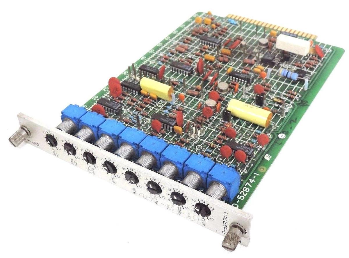 Used RELIANCE ELECTRIC 0-52874-1 PC BOARD V/T ANALOG BOARD VTAB, 0528741