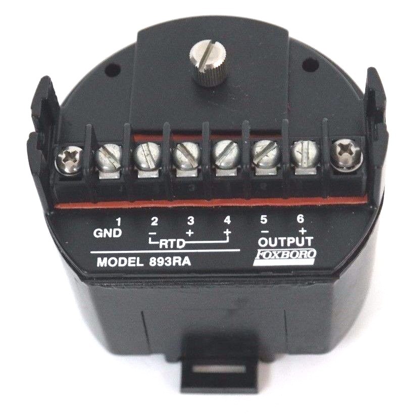 Used NIB FOXBORO 893RA-QFBN000 TEMPERATURE SENSOR ORIGIN: 5S9034 MODEL: 893RA