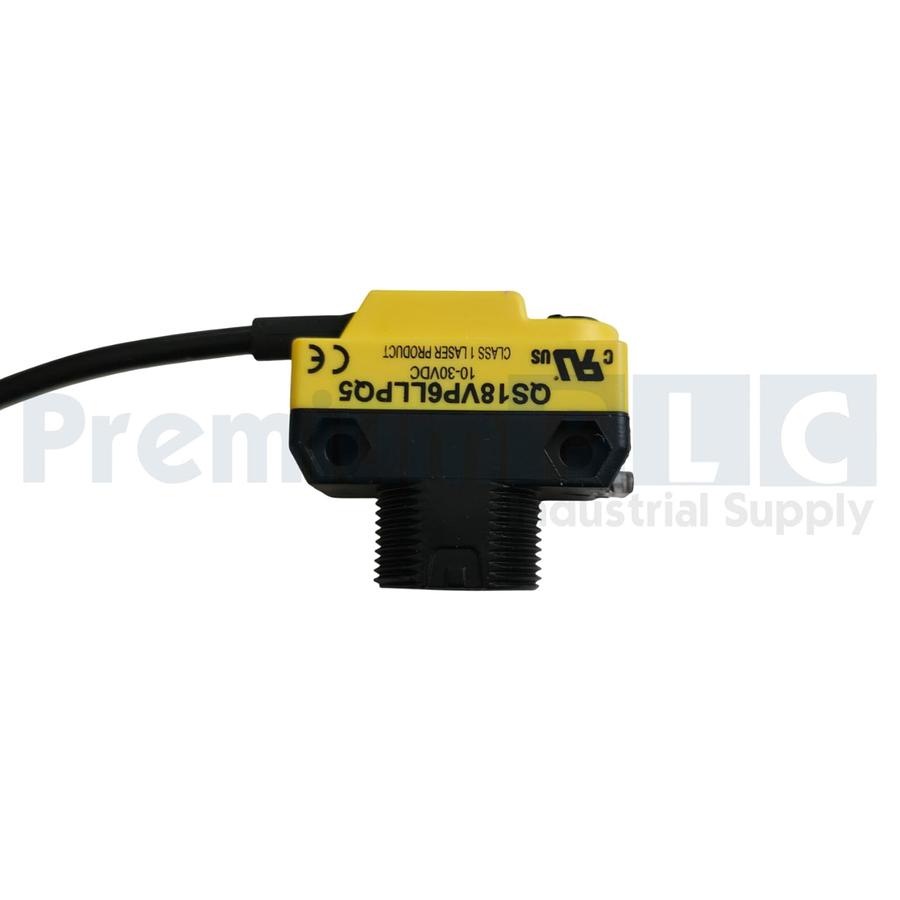 Used BANNER QS18VP6LLPQ5 QS18 PHOTOELECTRIC SENSOR 10-30VDC P/N 73244 W/ACCS NSMP