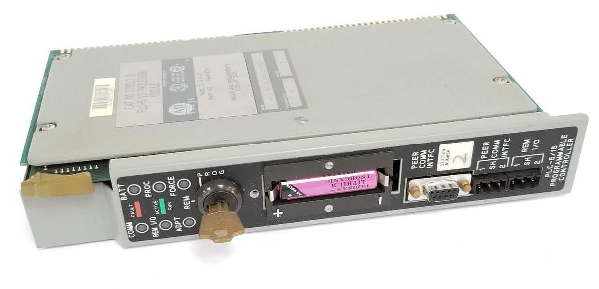 Used ALLEN BRADLEY 1785-LT/B PROCESSOR MODULE F/W REV. M SER. B 96041874 1785-LT