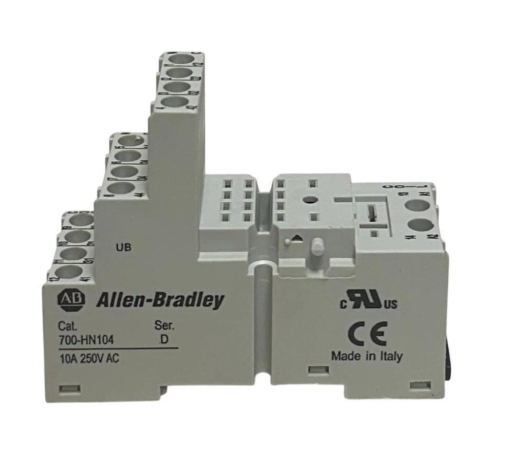 5 ALLEN BRADLEY 700-HN104 /D BULLETIN 700 RELAY SOCKETS 14-BLADE PLUG-IN NSMP