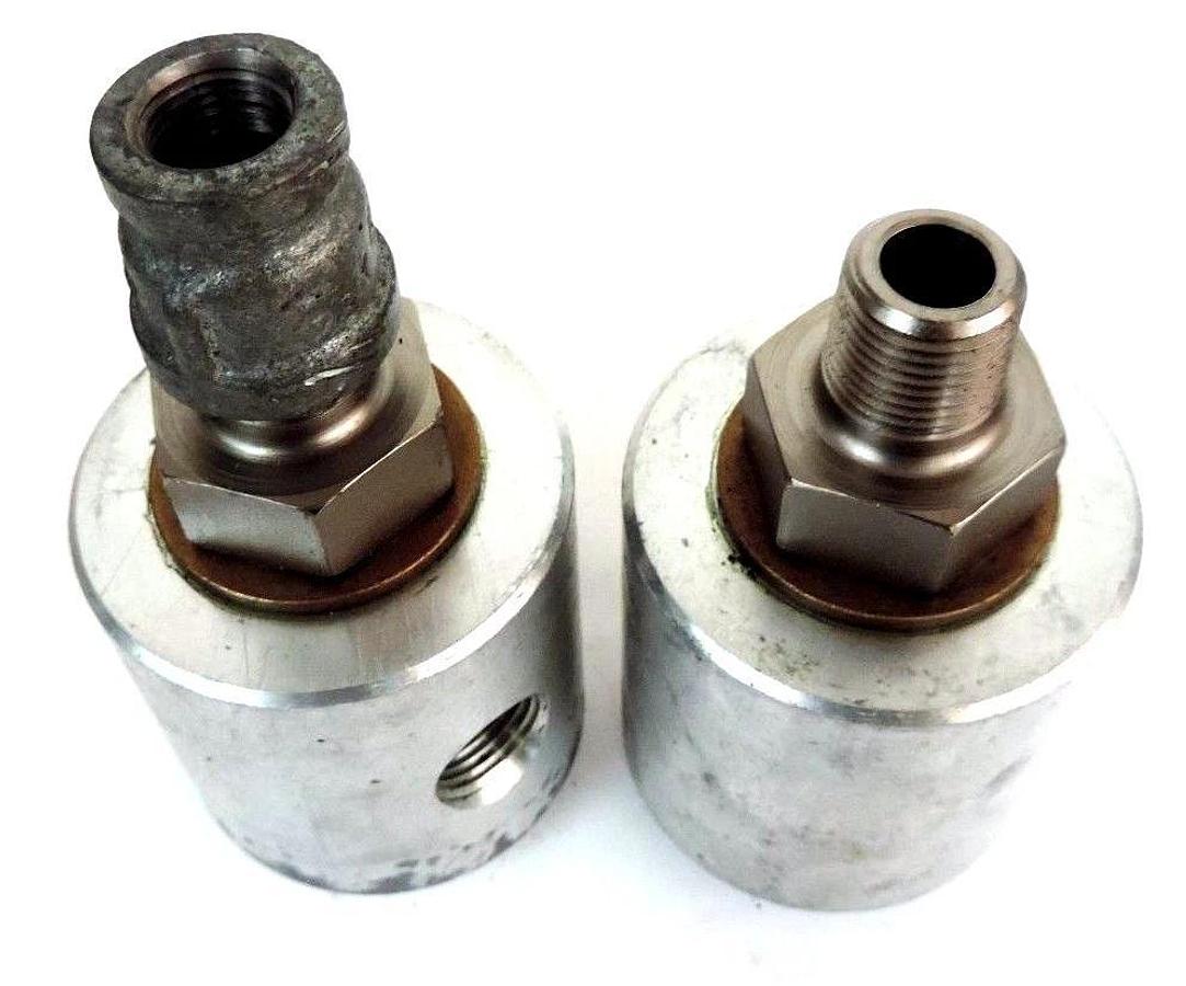 Used LOT OF 2 DEUBLIN 21-001-113 ROTOR UNIONS 3/4" 21001113