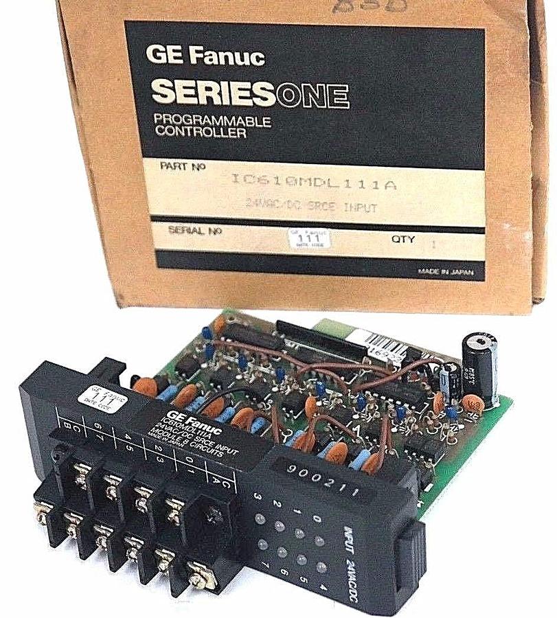 NIB GE FANUC IC610MDL111A, 24VAC/DC SOURCE INPUT MODULE