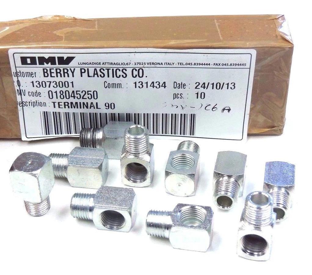 NEW OMV 018045250 TERMINAL 90 (QTY: 9)