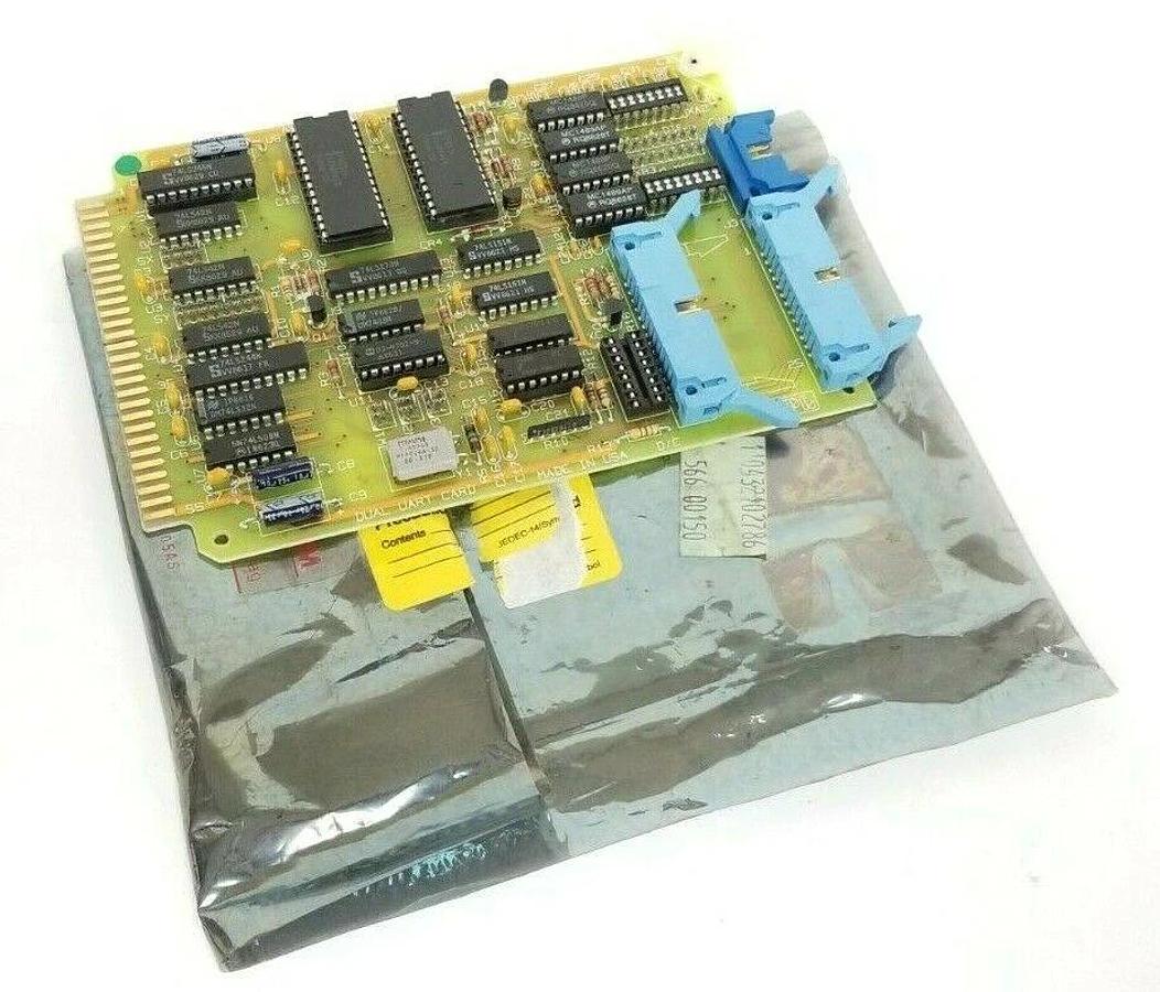 Used PL MANUFACTURING 110537 DUAL UART CARD PWB 110382-002 REV. B
