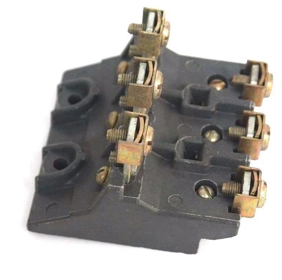 NIB ALLEN BRADLEY X232222 STATIONARY CONTACT BLOCK SIZE 4, 3 POLE , SERIES K
