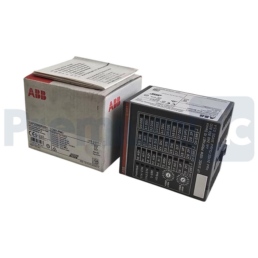 ABB CI501-PNIO | 1SAP220600R0001 AC500/S500 PROFINET Bus Module 8DI/8DO/4AI/2AO