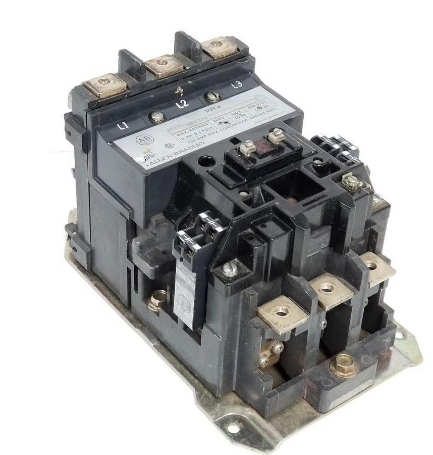 Used ALLEN BRADLEY 509-EOB NON-REVERSING STARTER SER. A W/ CE236 COIL 110-120V