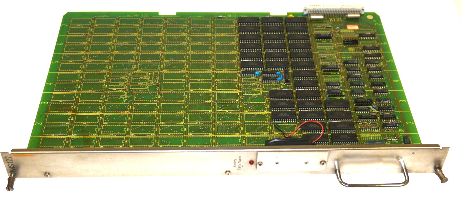 Used SIEMENS SINUMERIK 6FX1192-3AC00 64K RAM MEMORY MODULE MS122, 6FX11923AC00