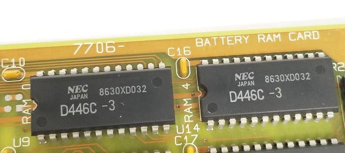 Refurbished GRECON CCD 108973 BATTERY RAM CARD 7706-16L (REPAIRED)