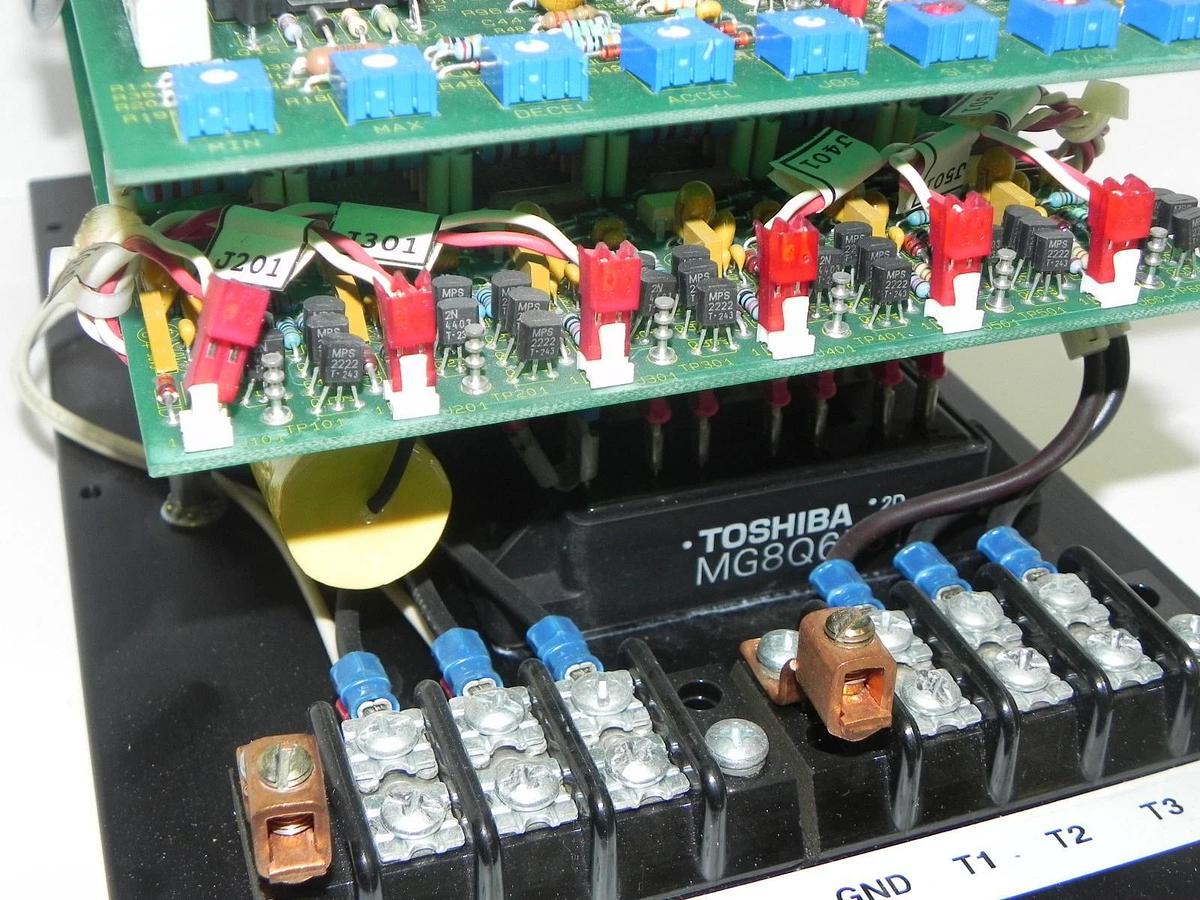 Used GRASEBY CONTROLS J01V4B3C SPEEDSTAR JR PCB134-01, PCB135-01
