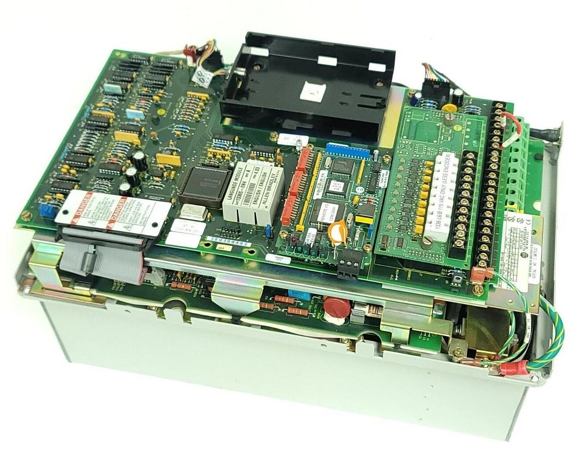 Used ALLEN BRADLEY 1336S-B020-AX-EN4-L6 SER. D 20HP AC DRIVE 1336SB020AXEN4L6