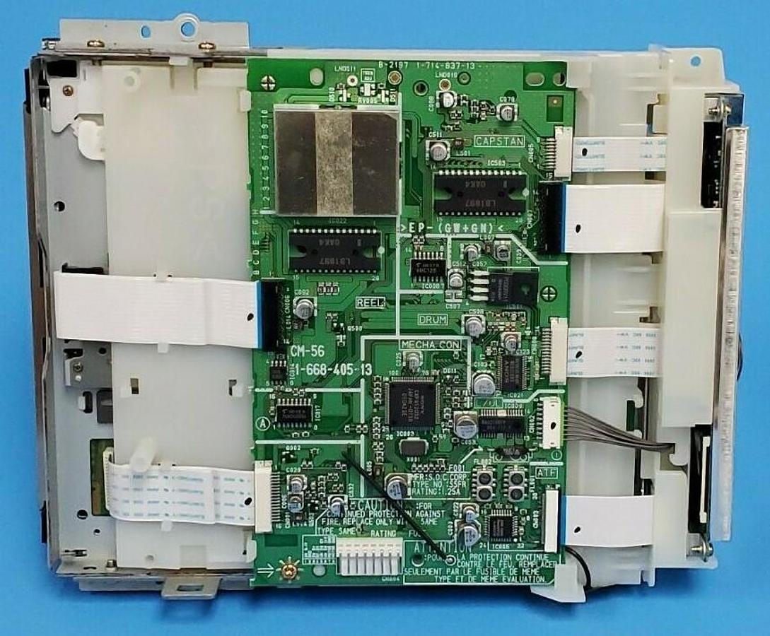 Used SONY MDX-E100 HSR DIGITAL SURVEILLANCE TAPE RECORDER ASSEMBLY MDXE100