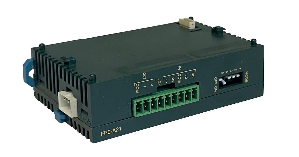 Used MATSUSHITA ELECTRIC FP0-A21-A / AFP0480-A NAiS FP0 ANALOG I/O UNIT 24V USNP