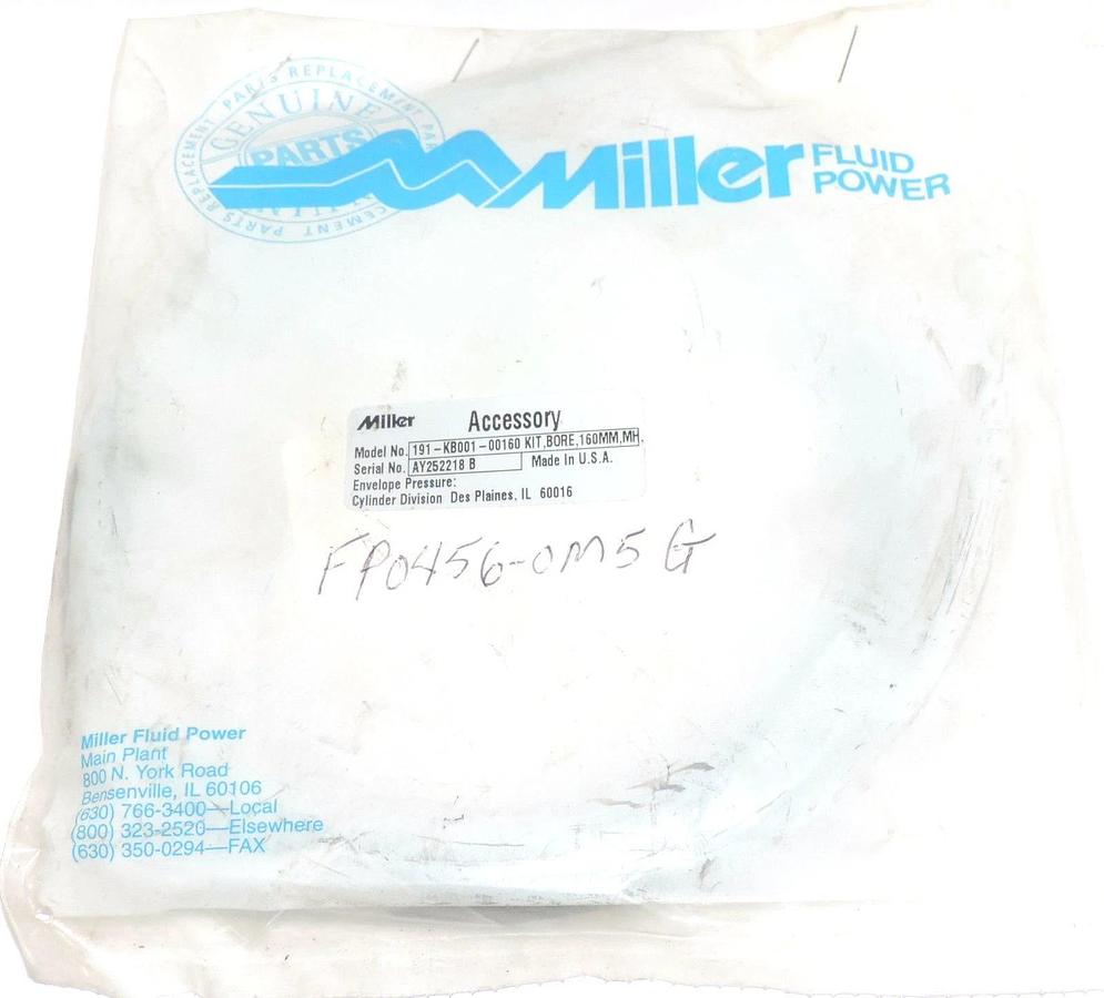 NEW MILLER 191-KB001-00160 KIT, BORE, 160MM, MH, 191KB00100160
