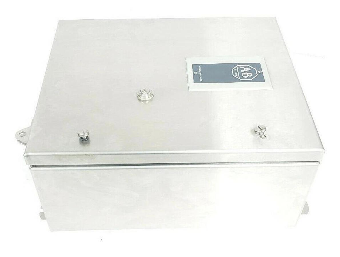 Used ALLEN BRADLEY 505-BCD SER. C REVERSING STARTER ENCLOSURE 505BCD