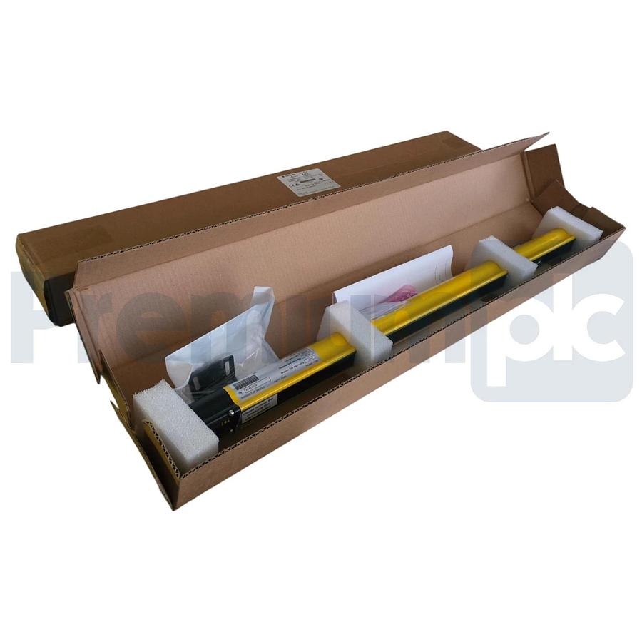 Used Allen-Bradley 440L-P4J0800YD /A GuardShield Safety Light Curtain Pair 800mm NSMP