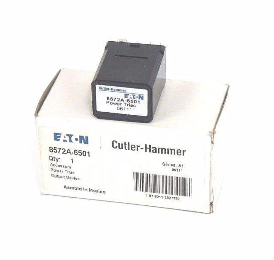 Used NIB CUTLER HAMMER 8572A-6501 SERIES A POWER TRIAC OUTPUT DEVICE RAMB-202Z