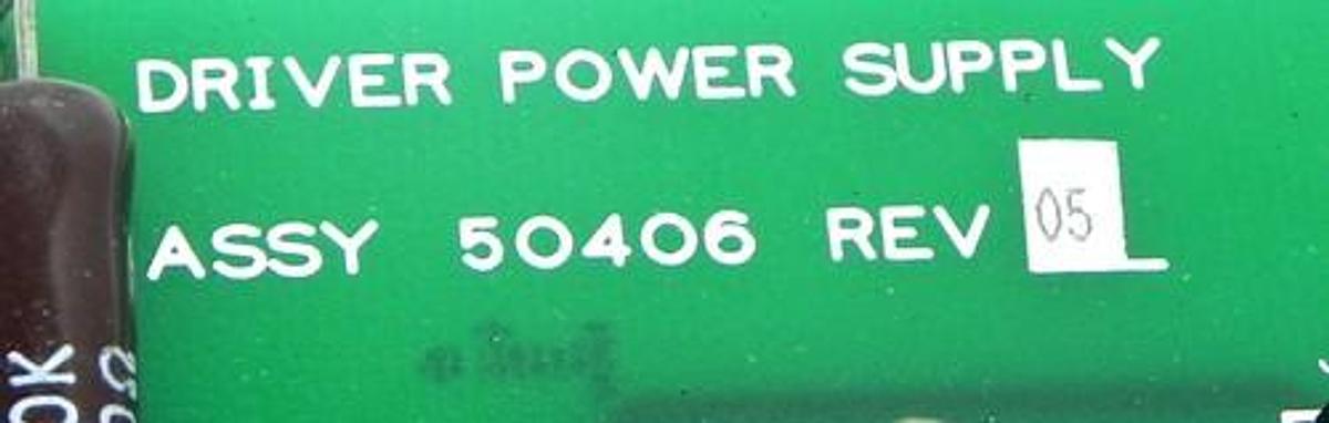 Used ALLEN BRADLEY 50406 REV. 05 DRIVER POWER SUPPLY BOARD 30-50 HP USED