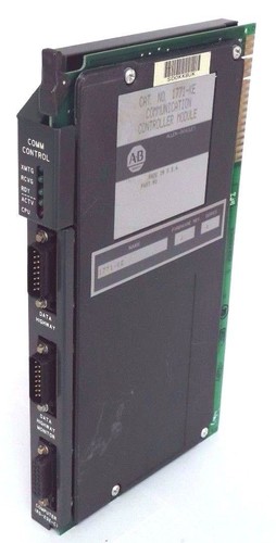 Used ALLEN BRADLEY 1771-KE COMMUNICATION CONTROLLER MODULE 1771KE F/W REV. J SER. A