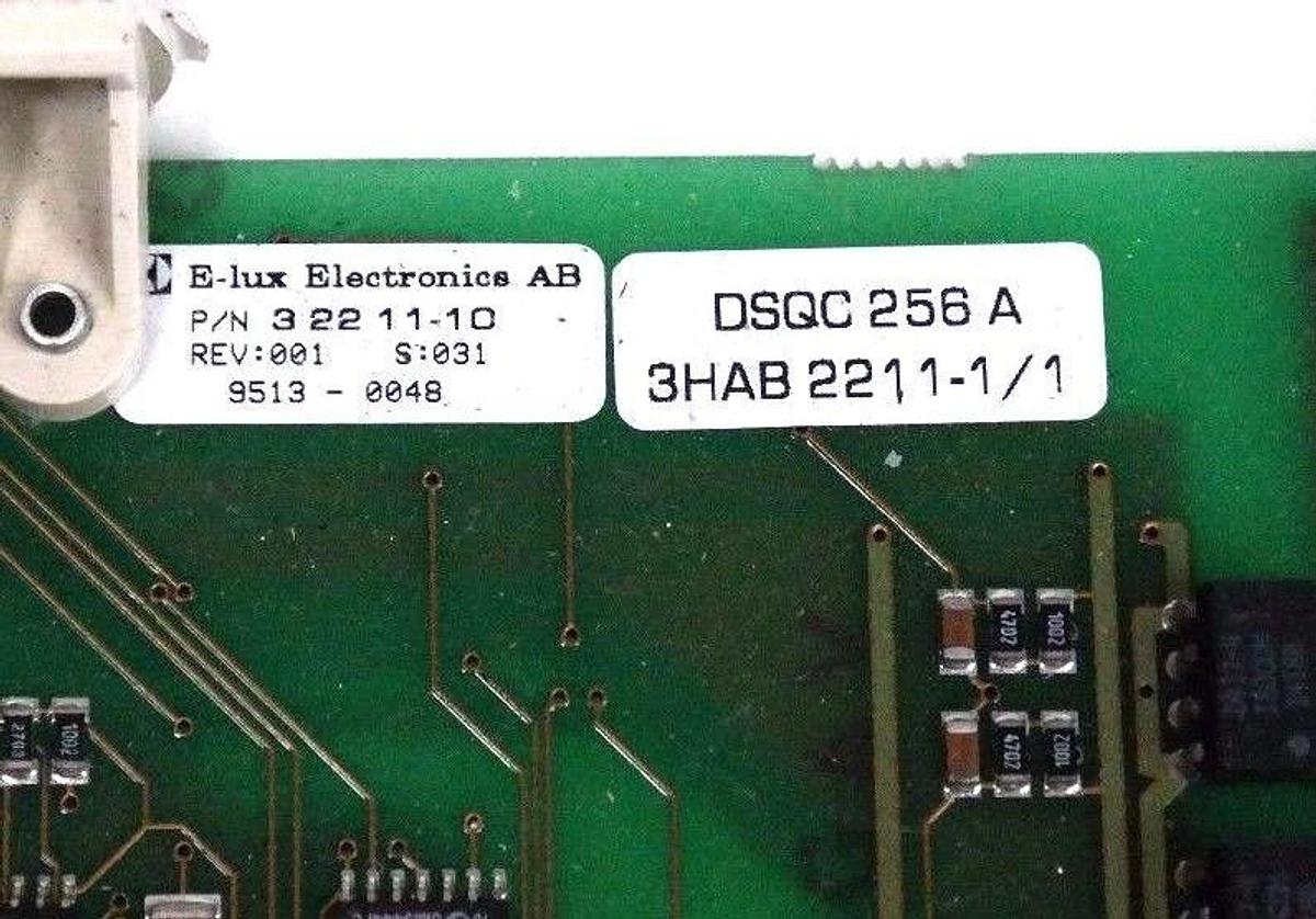 Used ABB DSQC-256A SENSOR MODULE 3HAB2211-1/1, 3HAB-2211-8/1
