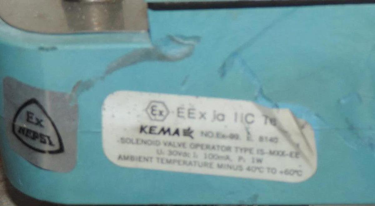 Used FLOWSERVE B115S07 ACTUATOR WITH AUTOMAX NXL2000 ULTRASWITCH WITH KEMA EX-99