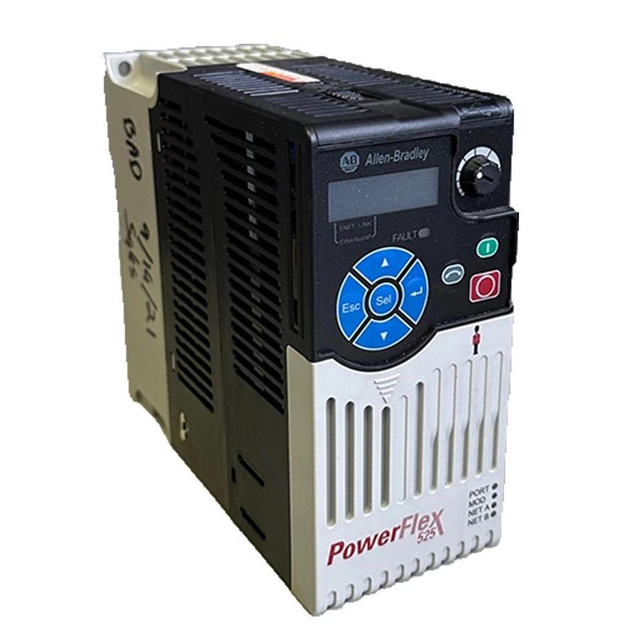 Used FOR PARTS ALLEN BRADLEY 25B-D6P0N104 /A POWERFLEX 525 2.2kW/3HP 25BD6P0N104