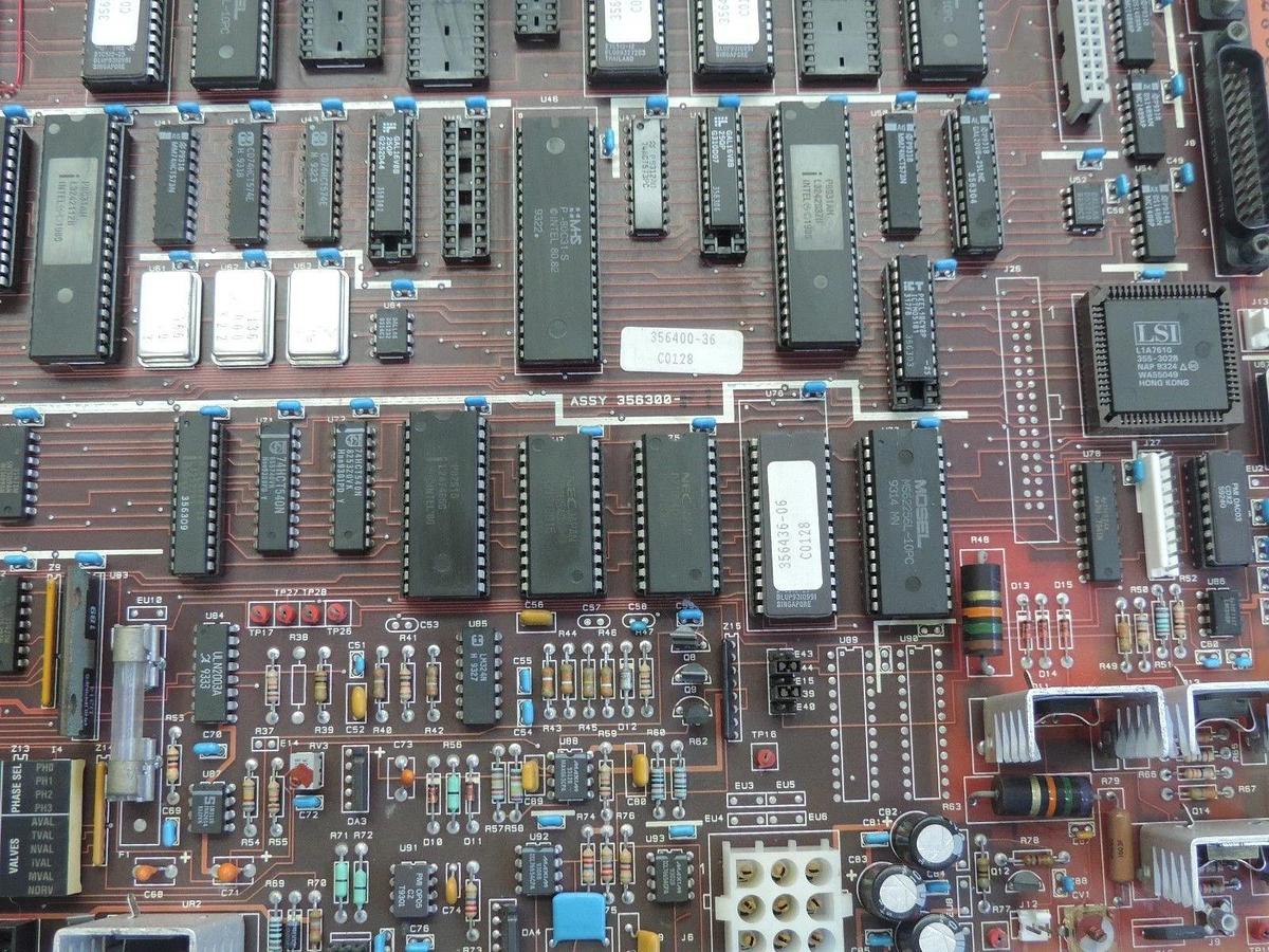 Used VIDEOJET 356400-36 CONTROL BOARD ASSEMBLY 356300-F1 P.C.B. 356301-C
