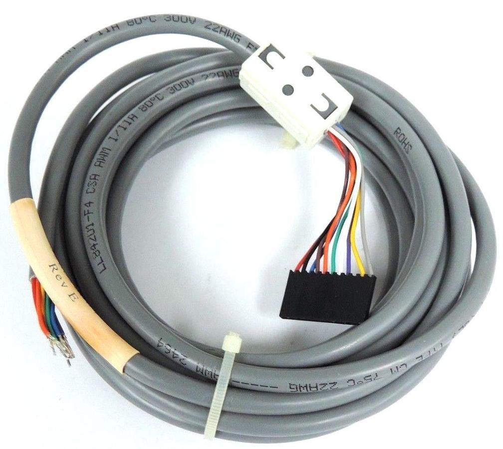 Used NEW GE SECURITY 320098004 READER CABLE 15FT REV. E