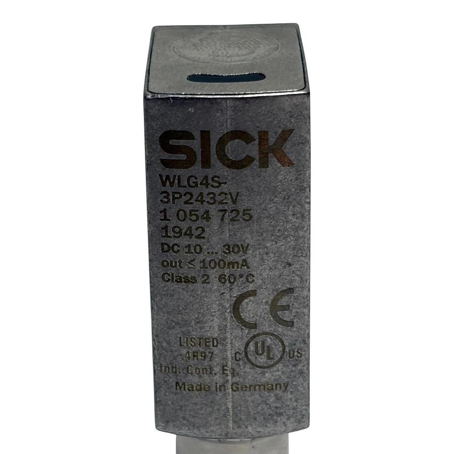 SICK WLG4S-3P2432V Inox Stainless Photoelectric Sensor 1054725 New Surplus