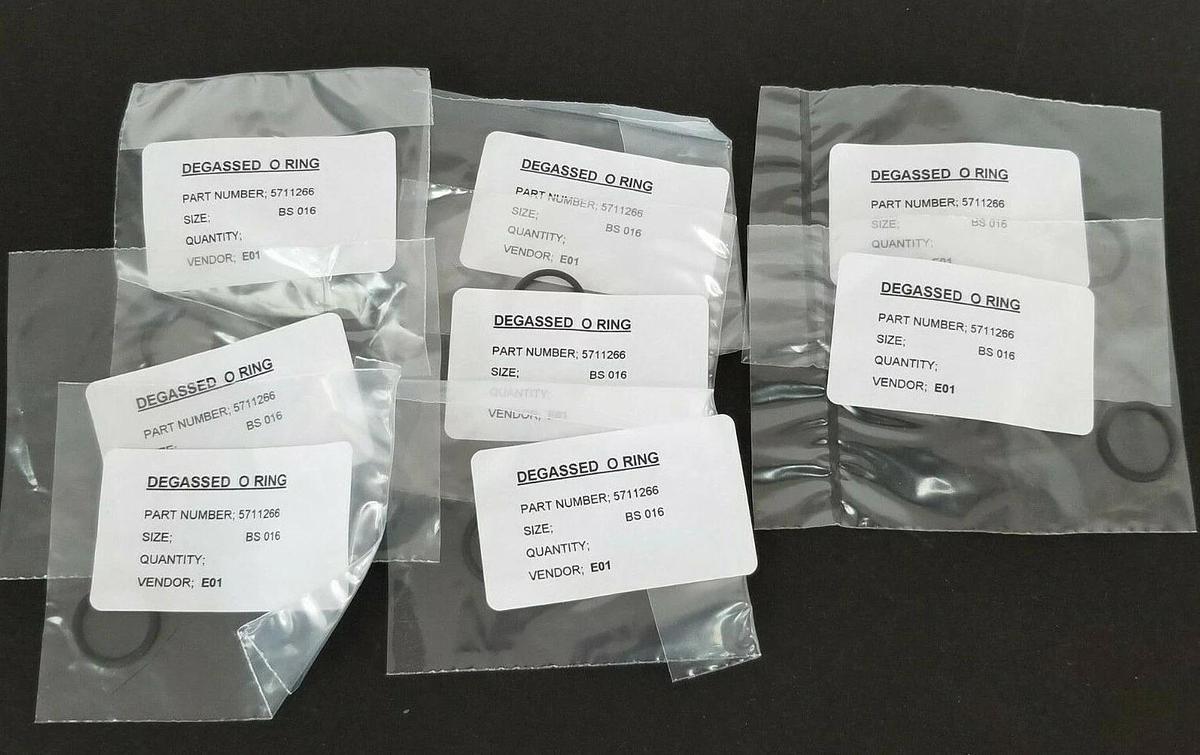Used LOT OF 8 NEW MICROMASS 5711266 O-RING BS016 VITON KIT MKII