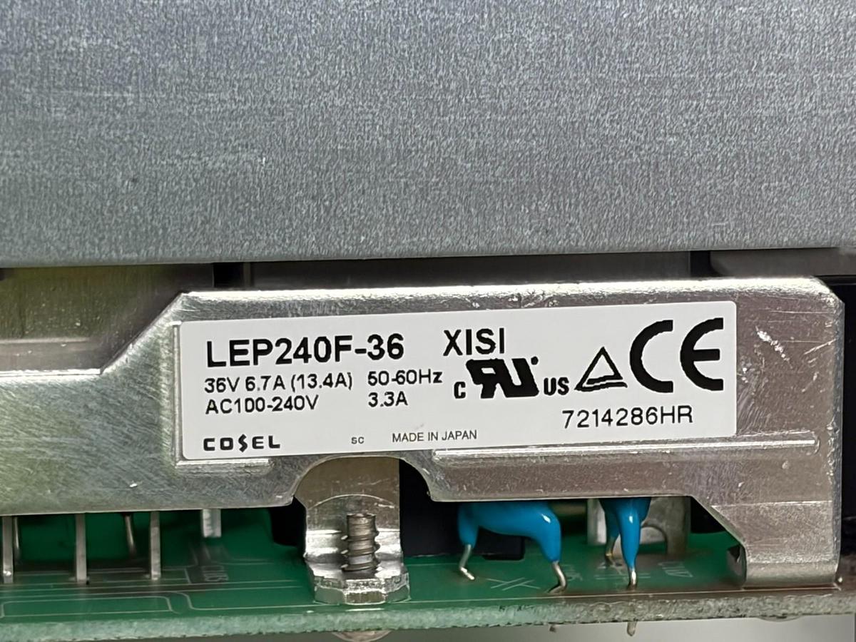 Used Cosel LEP240F-36 Power Supply Assembly PS-2 000-144-8142-04 Dual 36V 6.7A